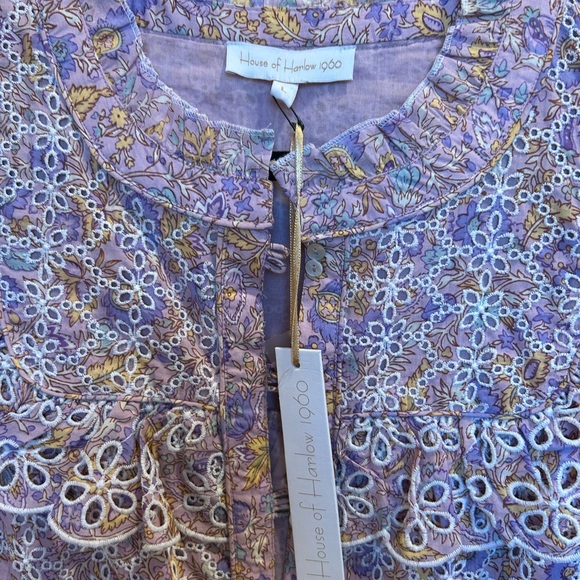 House of Harlow Ruffled Mini Dress NWT - Picture 2 of 4